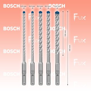 Bosch Expert EXP SDS plus-7X SET 5-teilig