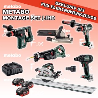 Metabo Fenster und Tür Montage Set 2 LiHD