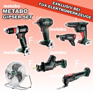 Metabo Gipser Set 6 SOLO