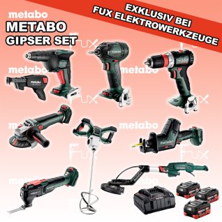 Metabo Gipser Set  9