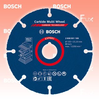 Bosch Expert Multi Material Carbide-Trennscheibe 125 mm