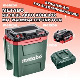 KB 18 BL Akku Kühlbox mit Warmhaltefunktion